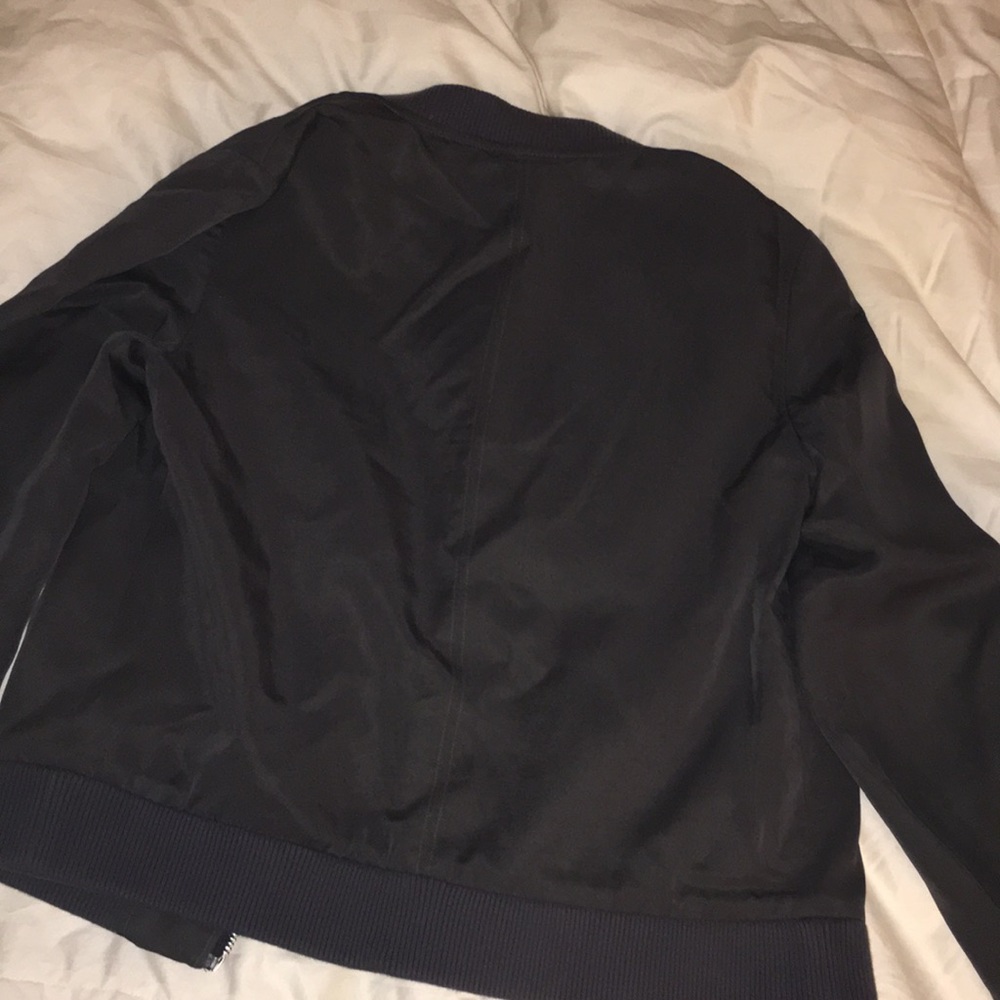 Gray Bomber Jacket - image 2